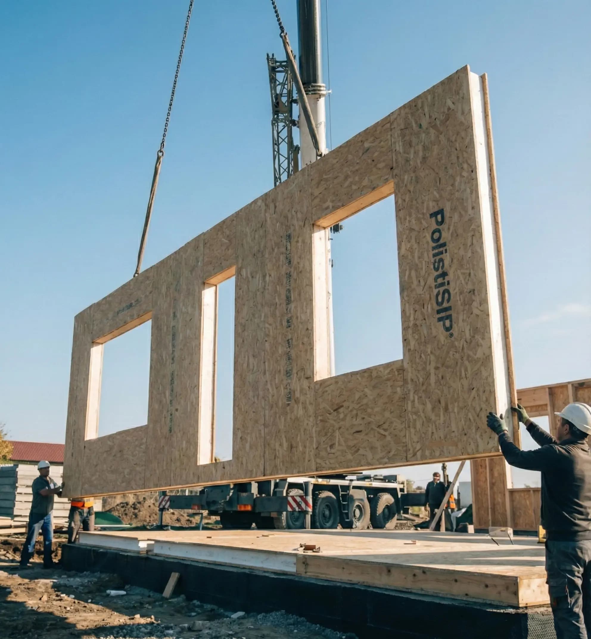 Construcție prefabricată PolistiSIP